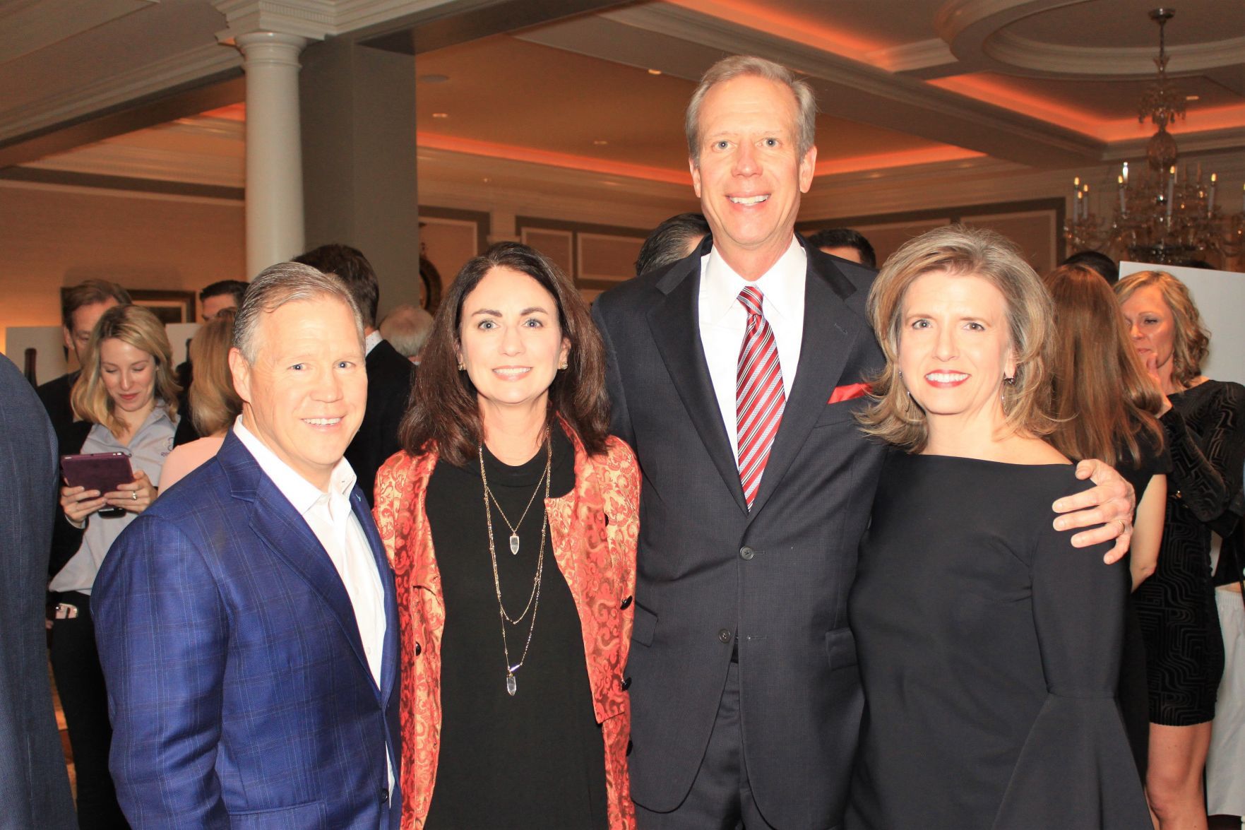 Steve and Beth Pelch, Tom and Mary Pat Santel